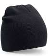 BB44R B44R Beechfield Recycled Original Pull-On Beanie Black colour image